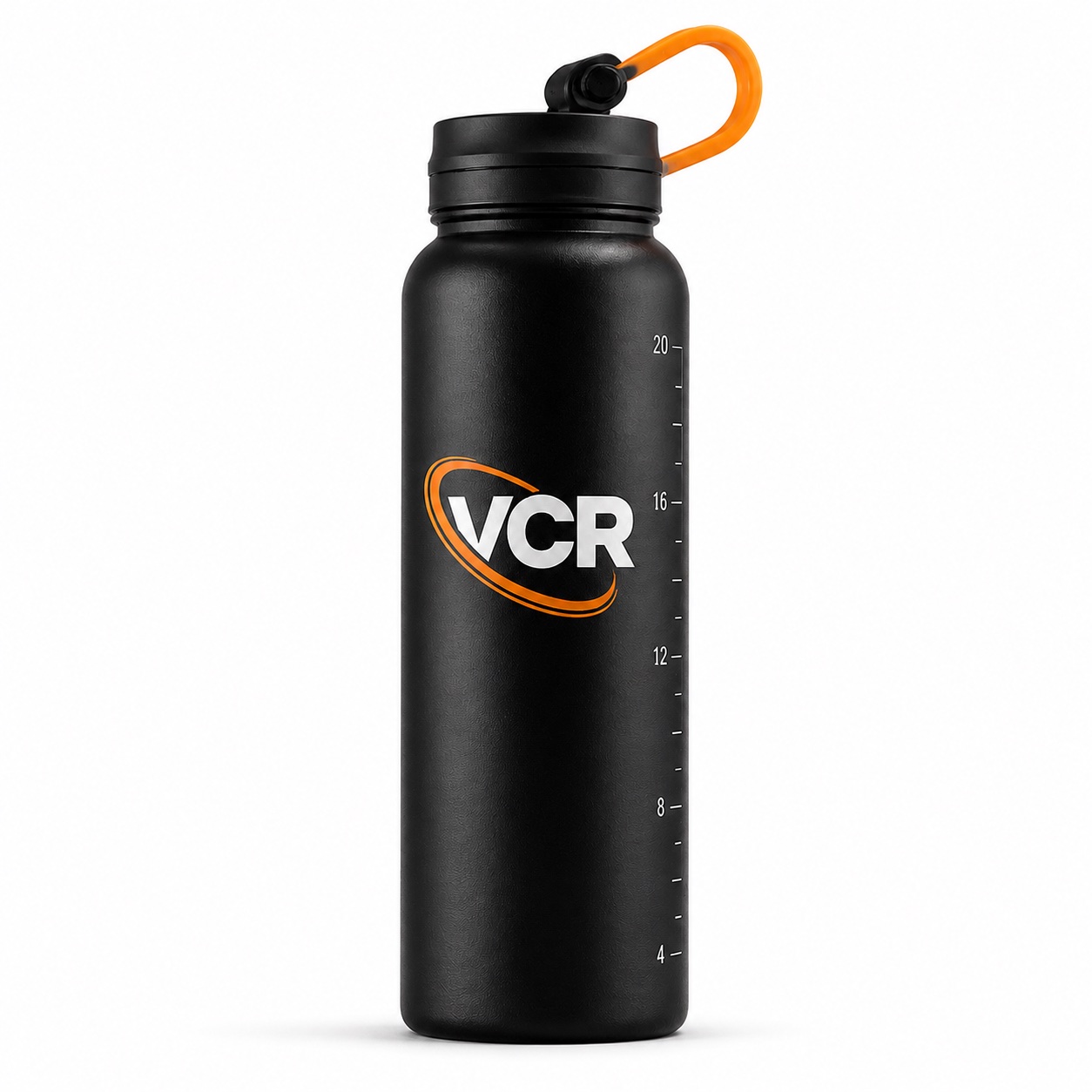 VCR Frequency Flask, front, design concept